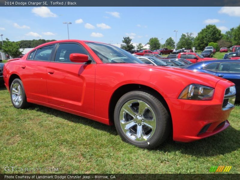 TorRed / Black 2014 Dodge Charger SE