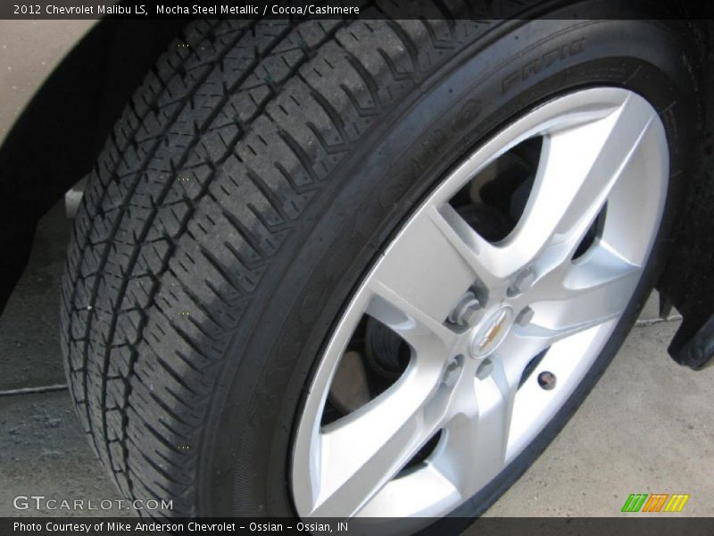 Mocha Steel Metallic / Cocoa/Cashmere 2012 Chevrolet Malibu LS