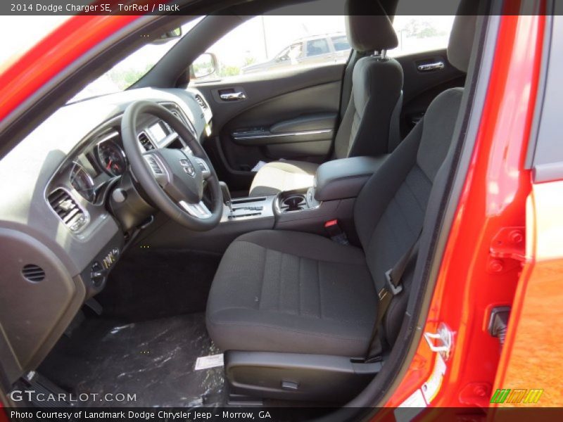 TorRed / Black 2014 Dodge Charger SE