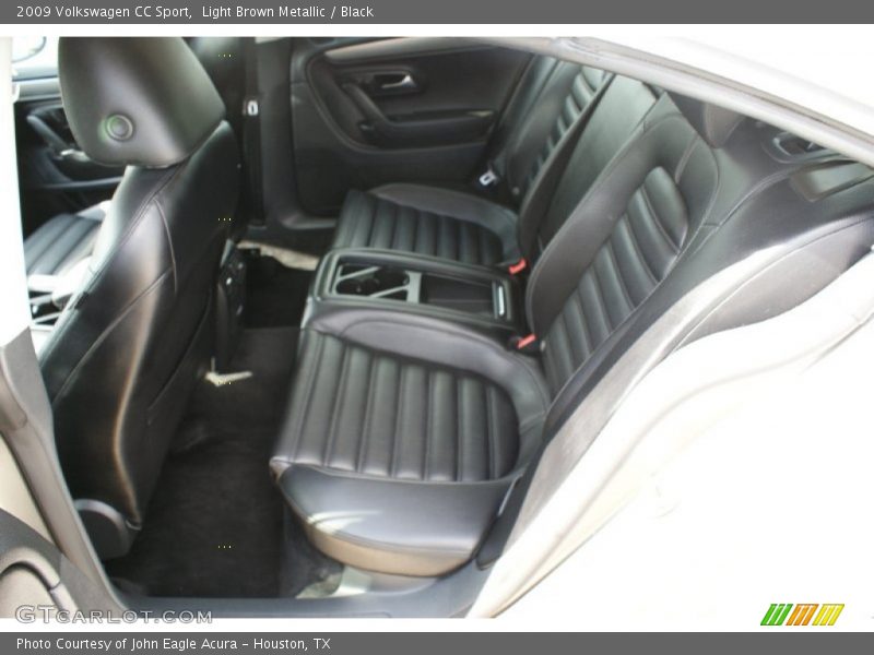 Light Brown Metallic / Black 2009 Volkswagen CC Sport