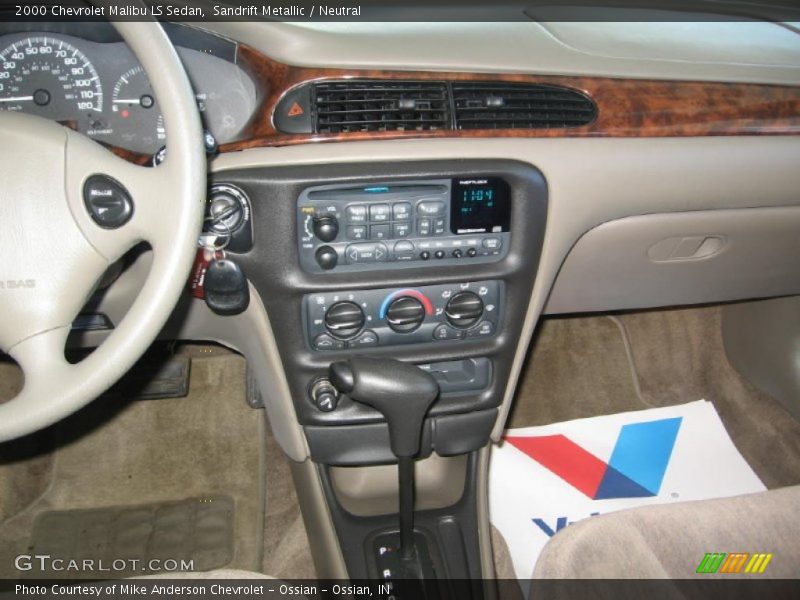 Sandrift Metallic / Neutral 2000 Chevrolet Malibu LS Sedan
