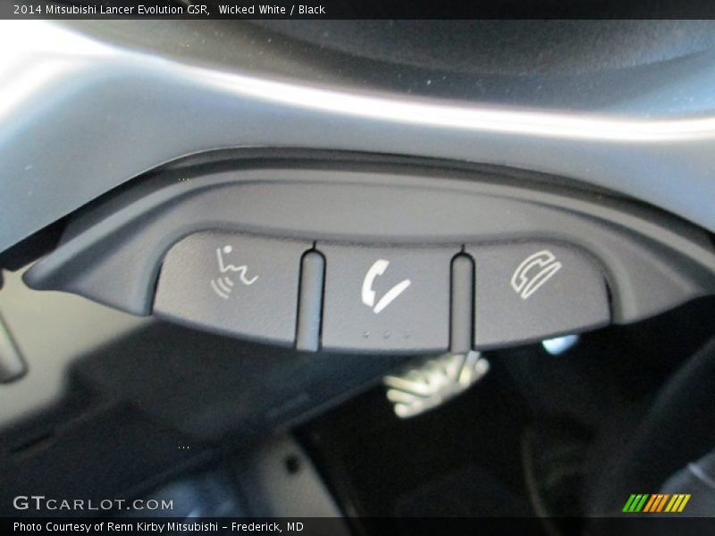 Controls of 2014 Lancer Evolution GSR
