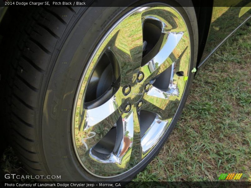 Pitch Black / Black 2014 Dodge Charger SE