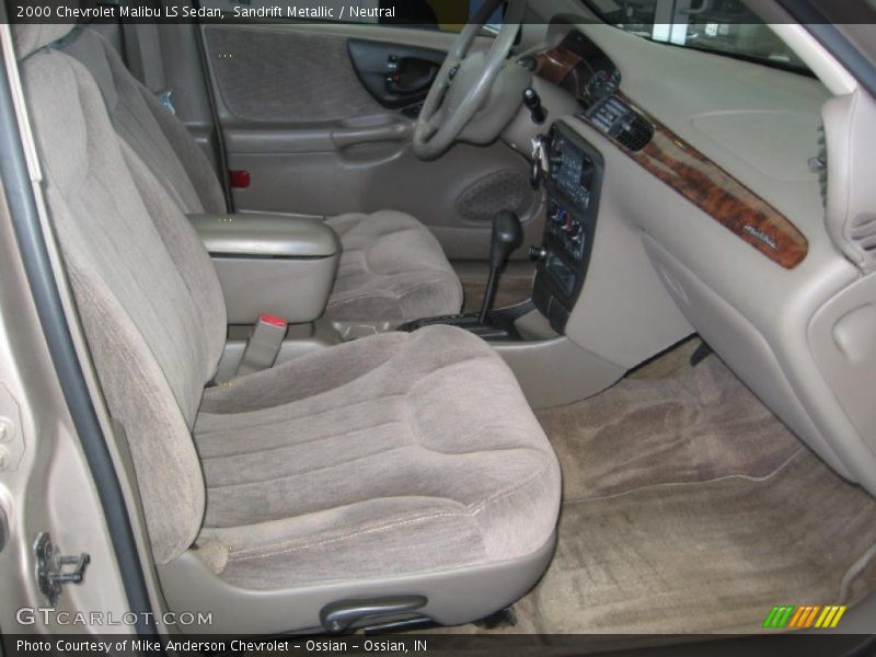 Sandrift Metallic / Neutral 2000 Chevrolet Malibu LS Sedan