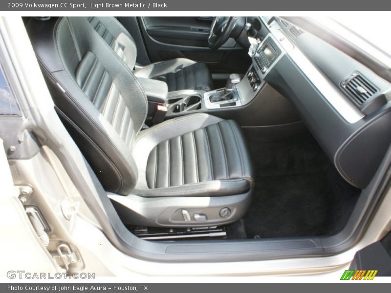 Light Brown Metallic / Black 2009 Volkswagen CC Sport