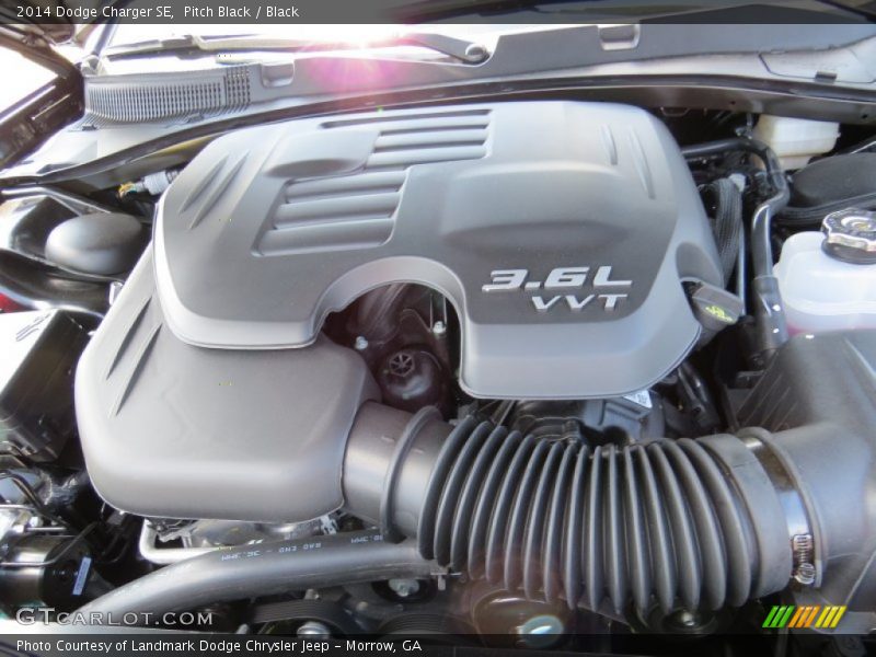 Pitch Black / Black 2014 Dodge Charger SE
