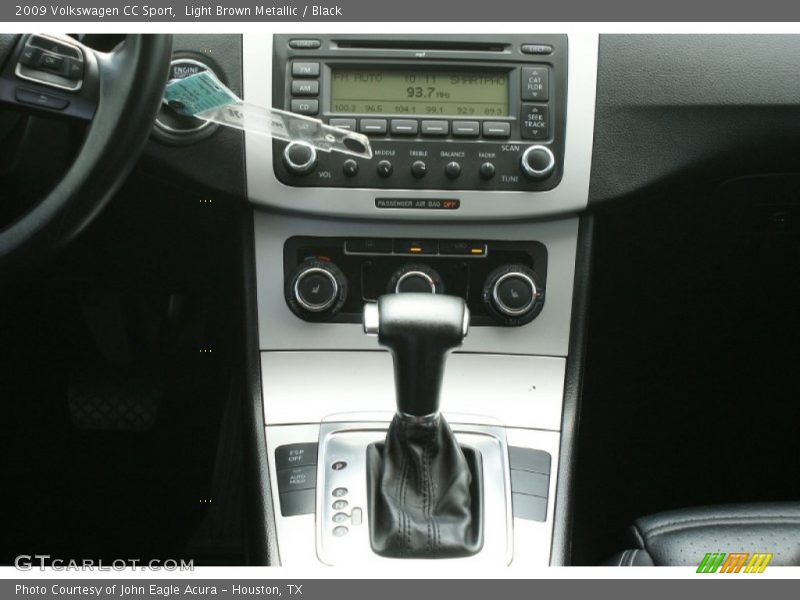 Light Brown Metallic / Black 2009 Volkswagen CC Sport
