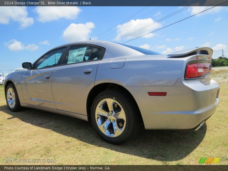 Billet Silver Metallic / Black 2014 Dodge Charger SE