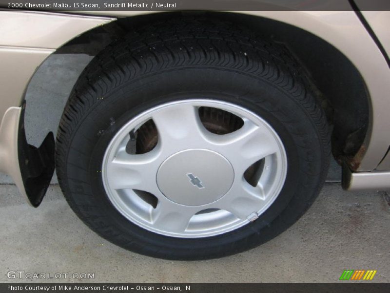 Sandrift Metallic / Neutral 2000 Chevrolet Malibu LS Sedan