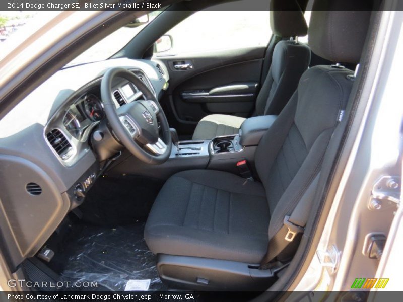 Billet Silver Metallic / Black 2014 Dodge Charger SE