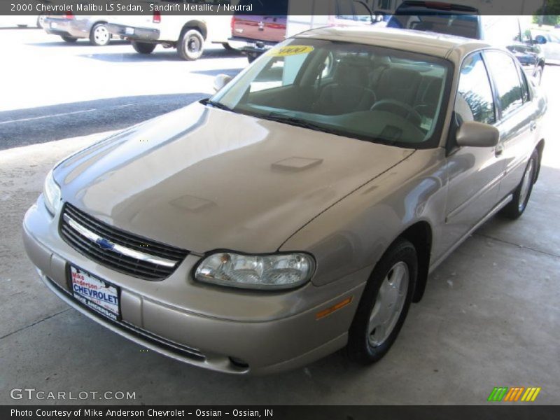 Sandrift Metallic / Neutral 2000 Chevrolet Malibu LS Sedan