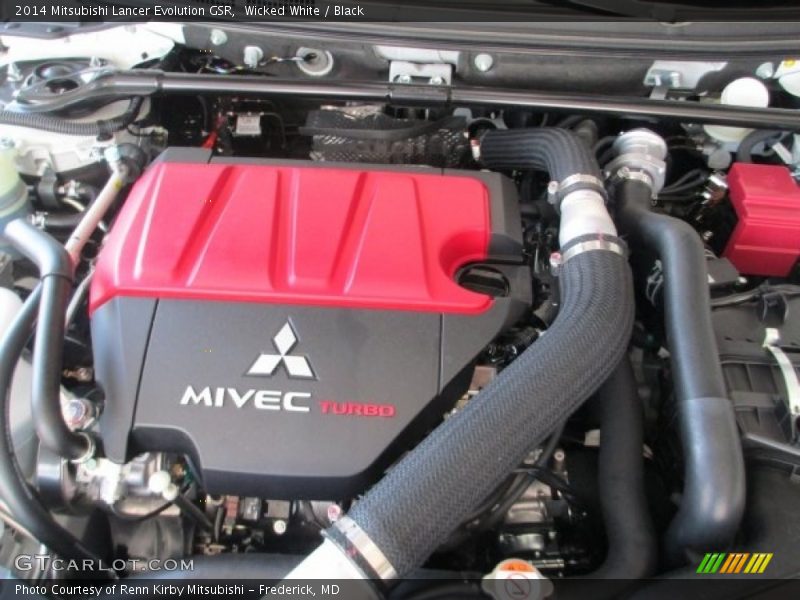  2014 Lancer Evolution GSR Engine - 2.0 Liter Turbocharged DOHC 16-Valve MIVEC 4 Cylinder