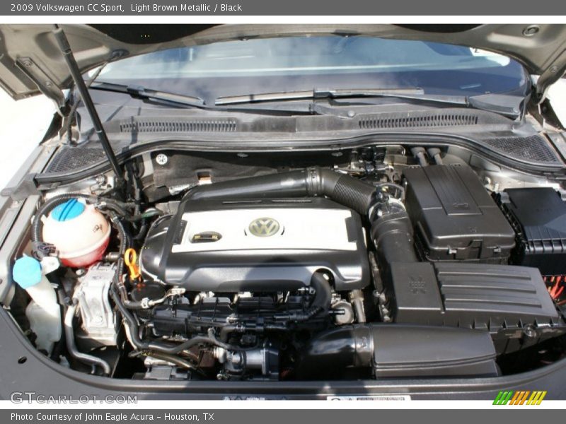 Light Brown Metallic / Black 2009 Volkswagen CC Sport