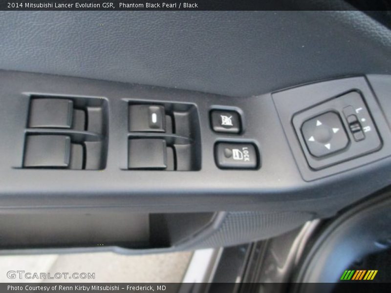 Phantom Black Pearl / Black 2014 Mitsubishi Lancer Evolution GSR