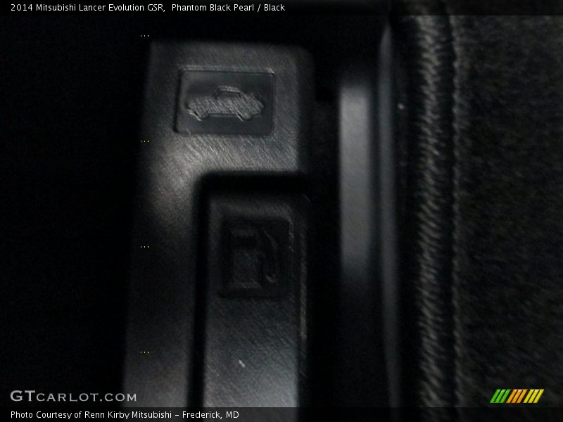 Phantom Black Pearl / Black 2014 Mitsubishi Lancer Evolution GSR