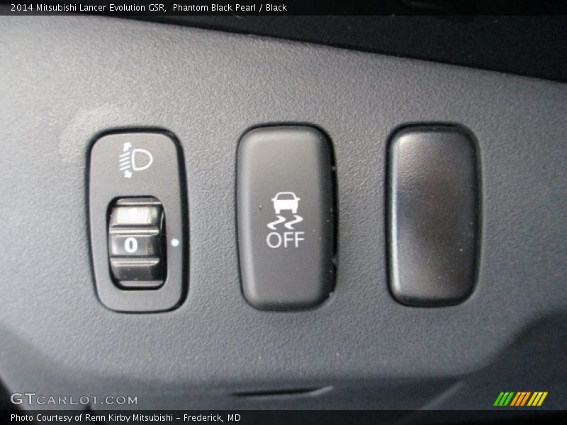 Phantom Black Pearl / Black 2014 Mitsubishi Lancer Evolution GSR