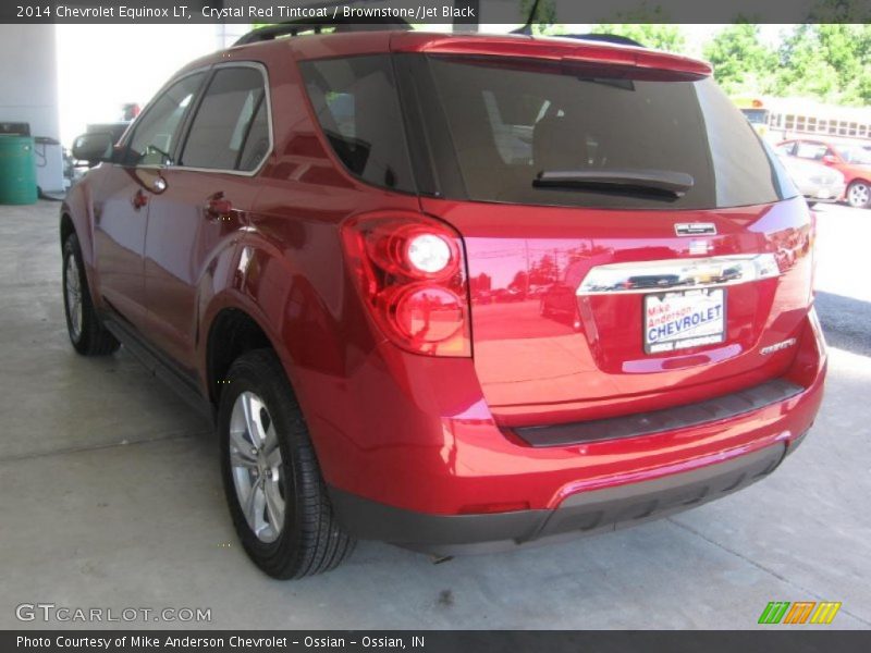 Crystal Red Tintcoat / Brownstone/Jet Black 2014 Chevrolet Equinox LT
