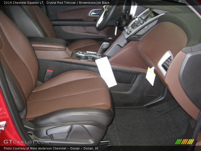 Crystal Red Tintcoat / Brownstone/Jet Black 2014 Chevrolet Equinox LT