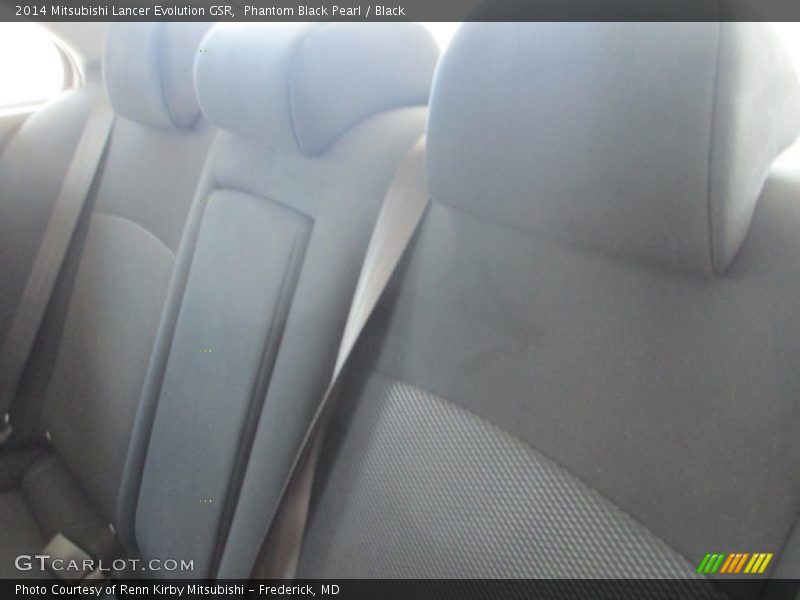 Phantom Black Pearl / Black 2014 Mitsubishi Lancer Evolution GSR