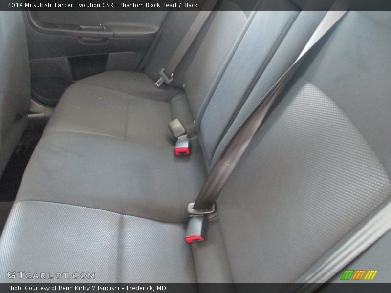 Phantom Black Pearl / Black 2014 Mitsubishi Lancer Evolution GSR