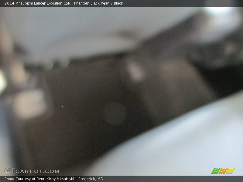 Phantom Black Pearl / Black 2014 Mitsubishi Lancer Evolution GSR