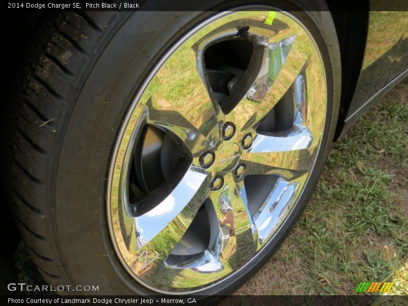 Pitch Black / Black 2014 Dodge Charger SE
