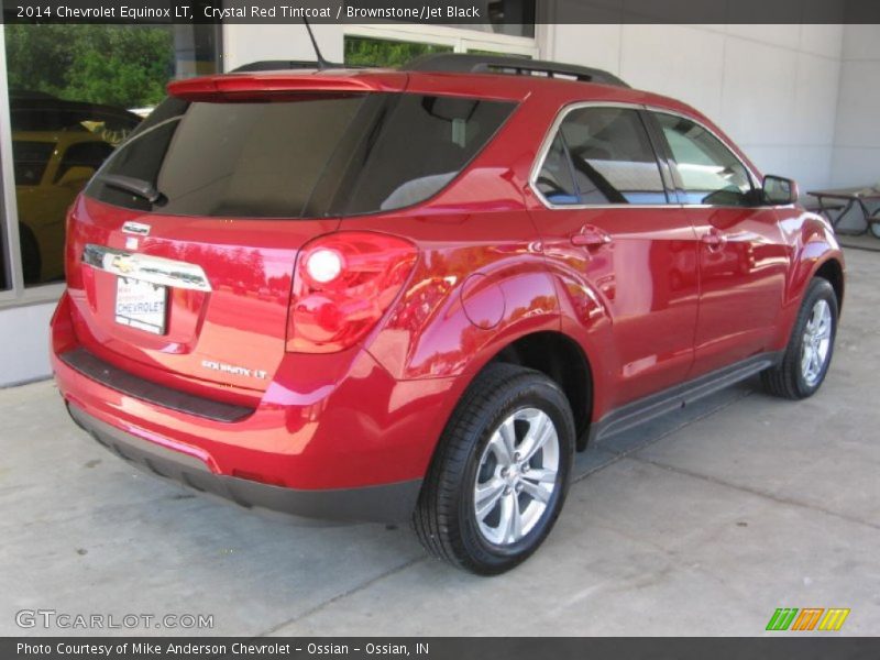 Crystal Red Tintcoat / Brownstone/Jet Black 2014 Chevrolet Equinox LT