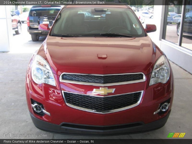 Crystal Red Tintcoat / Brownstone/Jet Black 2014 Chevrolet Equinox LT