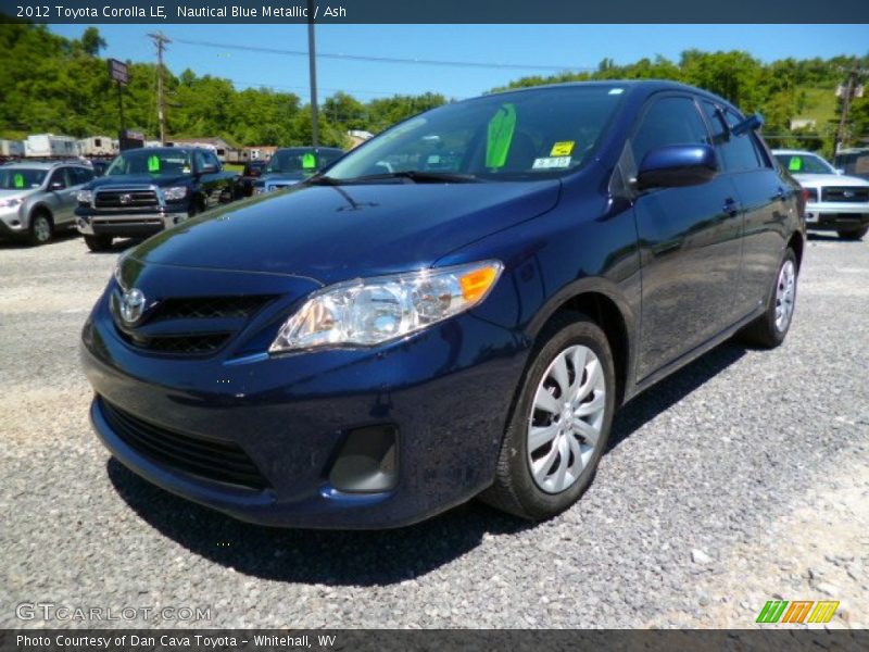Front 3/4 View of 2012 Corolla LE
