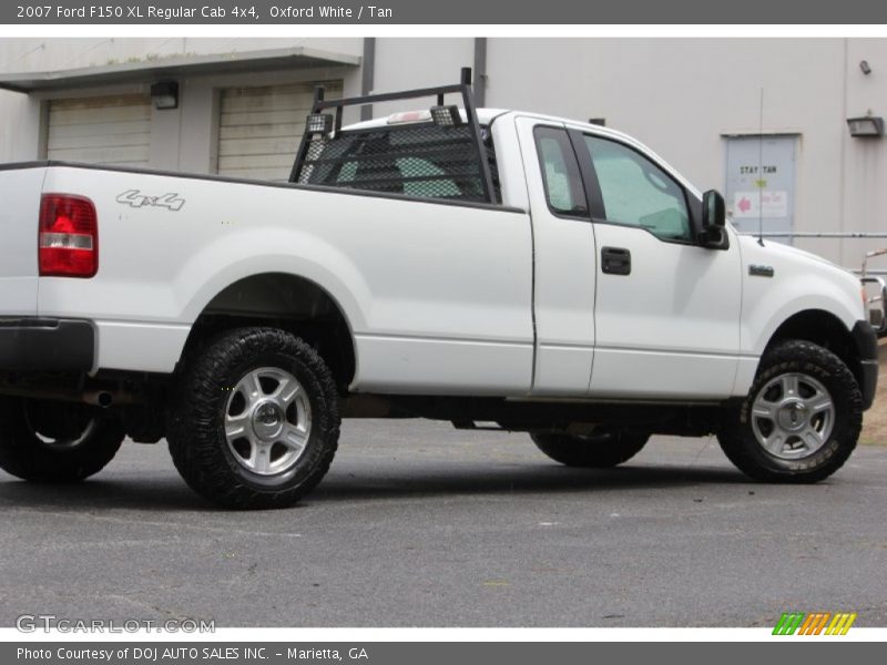 Oxford White / Tan 2007 Ford F150 XL Regular Cab 4x4