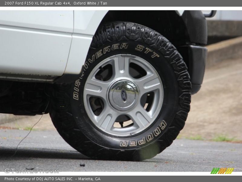 Oxford White / Tan 2007 Ford F150 XL Regular Cab 4x4