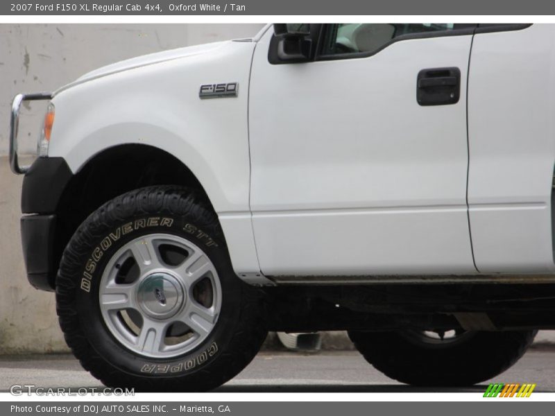 Oxford White / Tan 2007 Ford F150 XL Regular Cab 4x4