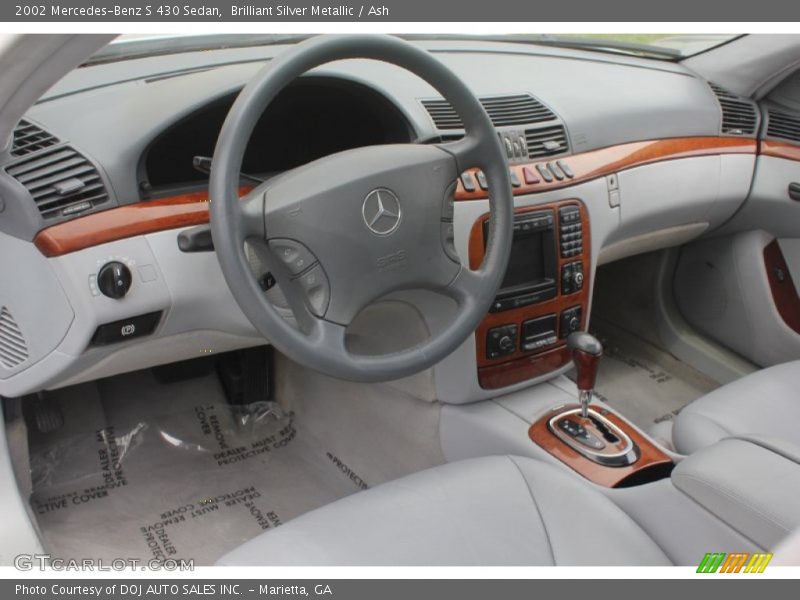  2002 S 430 Sedan Ash Interior