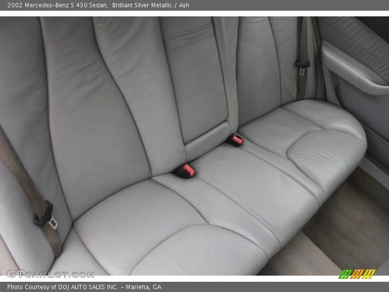 Brilliant Silver Metallic / Ash 2002 Mercedes-Benz S 430 Sedan