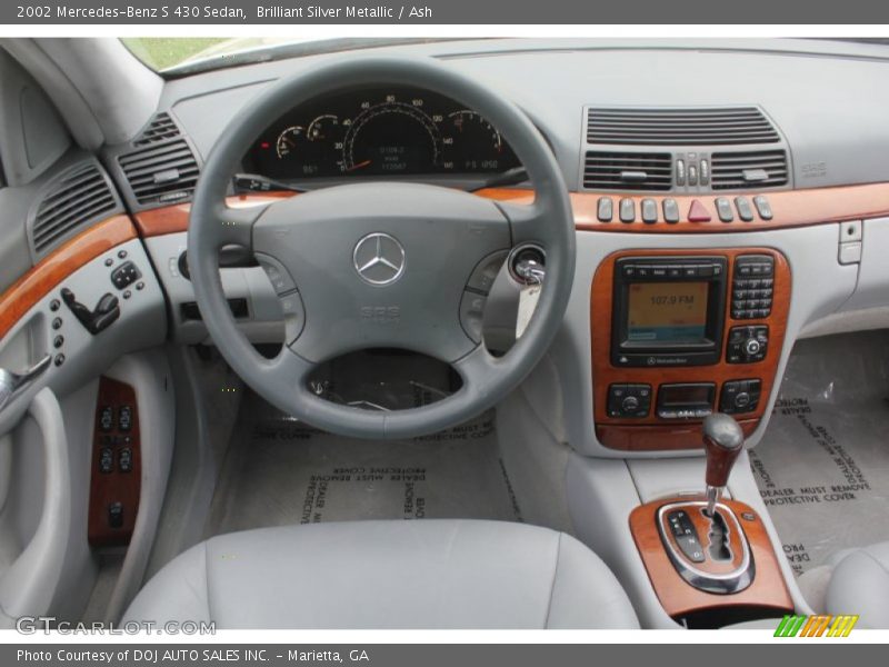 Brilliant Silver Metallic / Ash 2002 Mercedes-Benz S 430 Sedan