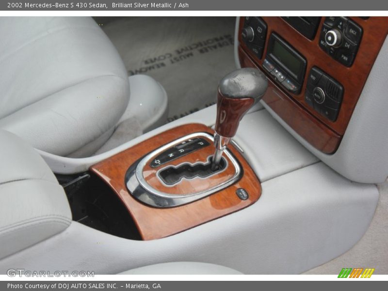 Brilliant Silver Metallic / Ash 2002 Mercedes-Benz S 430 Sedan
