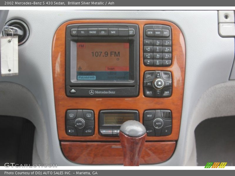 Brilliant Silver Metallic / Ash 2002 Mercedes-Benz S 430 Sedan