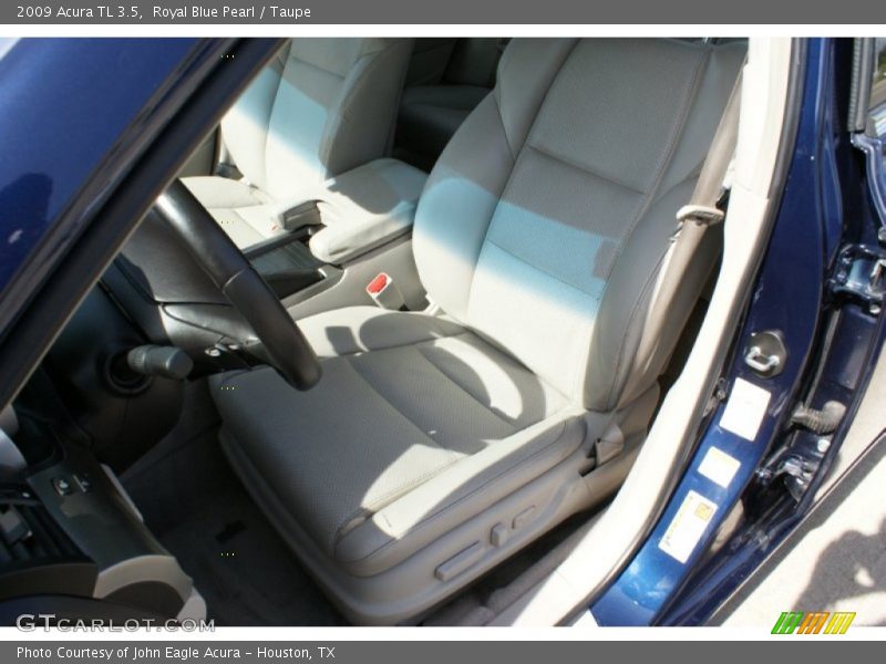 Royal Blue Pearl / Taupe 2009 Acura TL 3.5