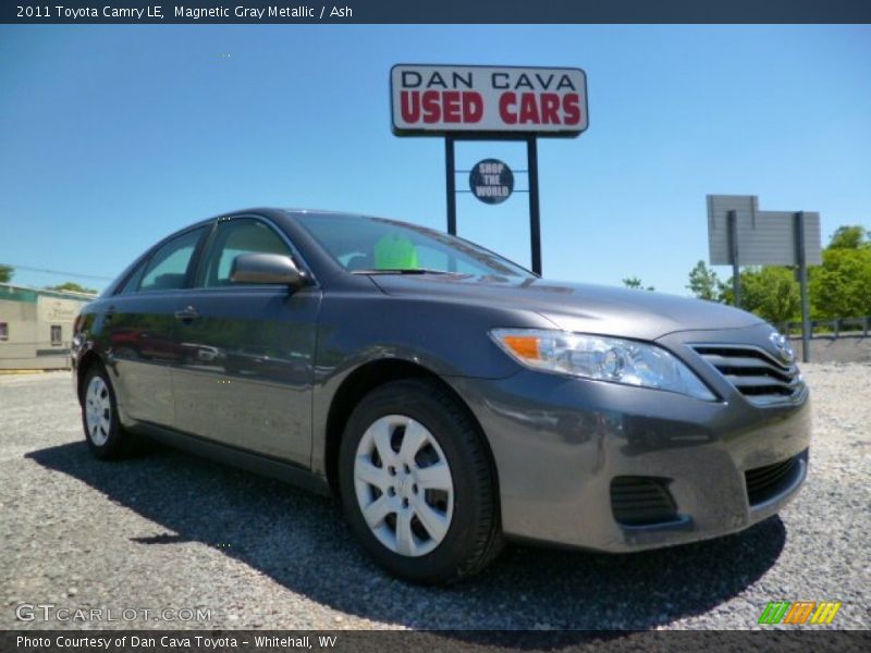 Magnetic Gray Metallic / Ash 2011 Toyota Camry LE