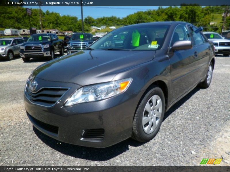 Magnetic Gray Metallic / Ash 2011 Toyota Camry LE