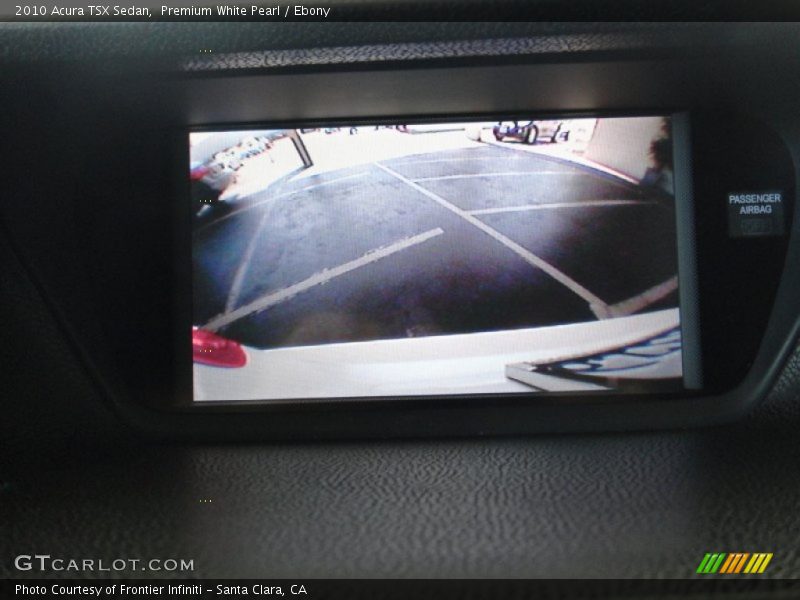 Premium White Pearl / Ebony 2010 Acura TSX Sedan