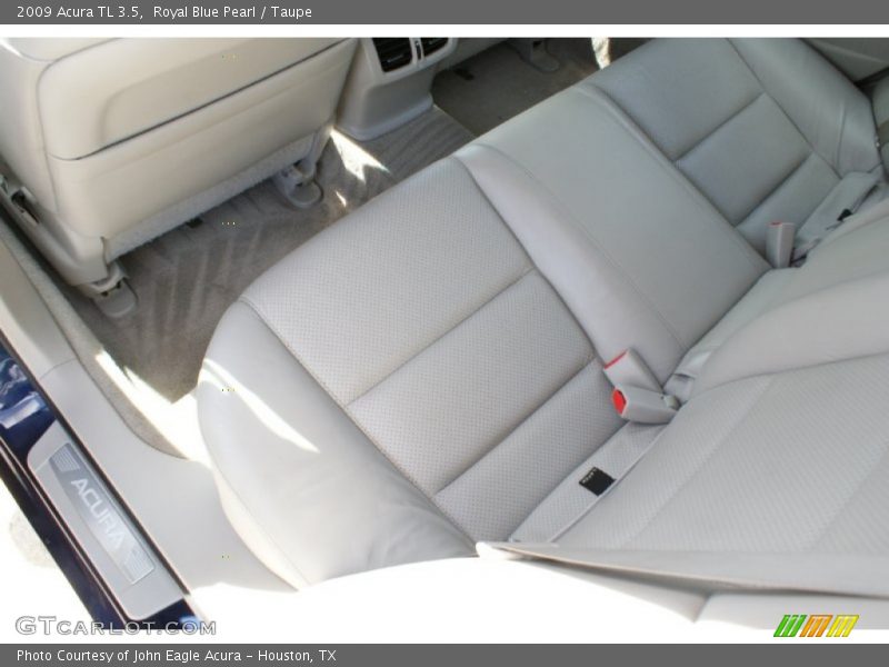 Royal Blue Pearl / Taupe 2009 Acura TL 3.5