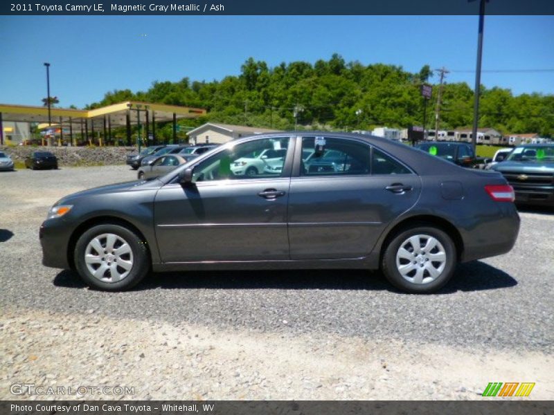 Magnetic Gray Metallic / Ash 2011 Toyota Camry LE