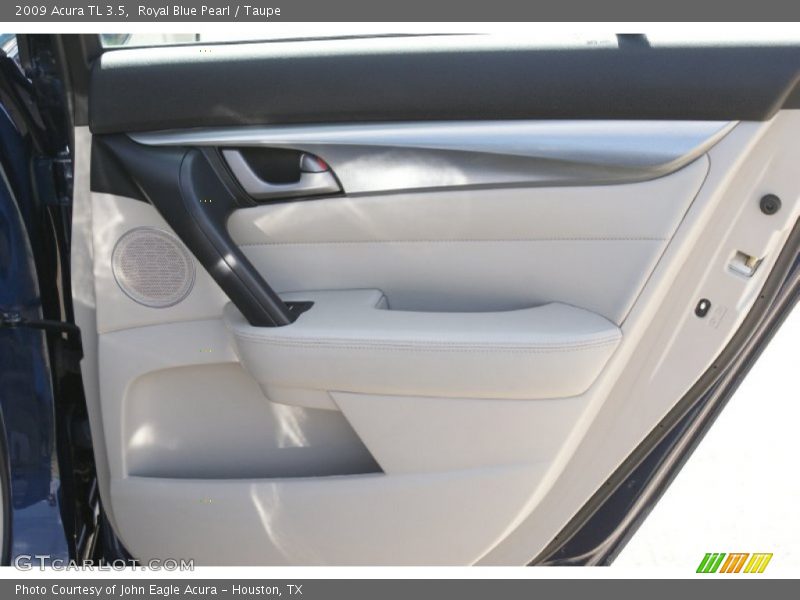 Royal Blue Pearl / Taupe 2009 Acura TL 3.5