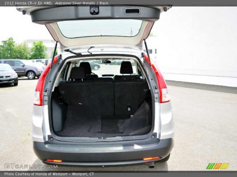 Alabaster Silver Metallic / Black 2012 Honda CR-V EX 4WD