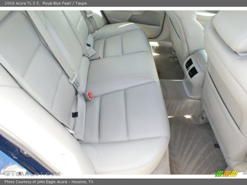 Royal Blue Pearl / Taupe 2009 Acura TL 3.5