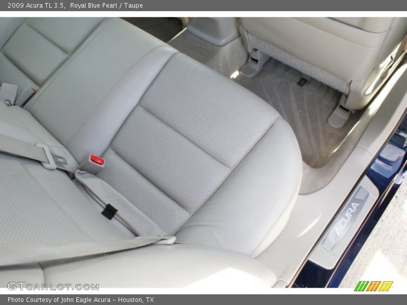 Royal Blue Pearl / Taupe 2009 Acura TL 3.5