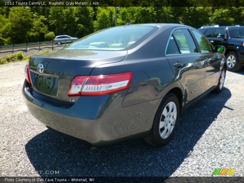 Magnetic Gray Metallic / Ash 2011 Toyota Camry LE