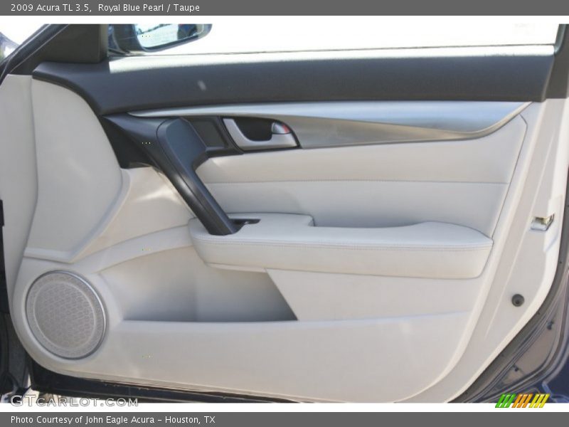 Royal Blue Pearl / Taupe 2009 Acura TL 3.5