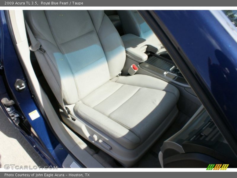 Royal Blue Pearl / Taupe 2009 Acura TL 3.5